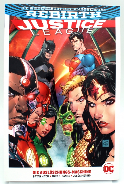 DC Comics Justice League Paperback Nr. 1 (Softcover): Die Auslöschungs-Maschine von Panini